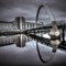 Clyde Arc bridge over river-Glasgow by Assaf Frank - Item # VARPDXAF20121004195XC01G